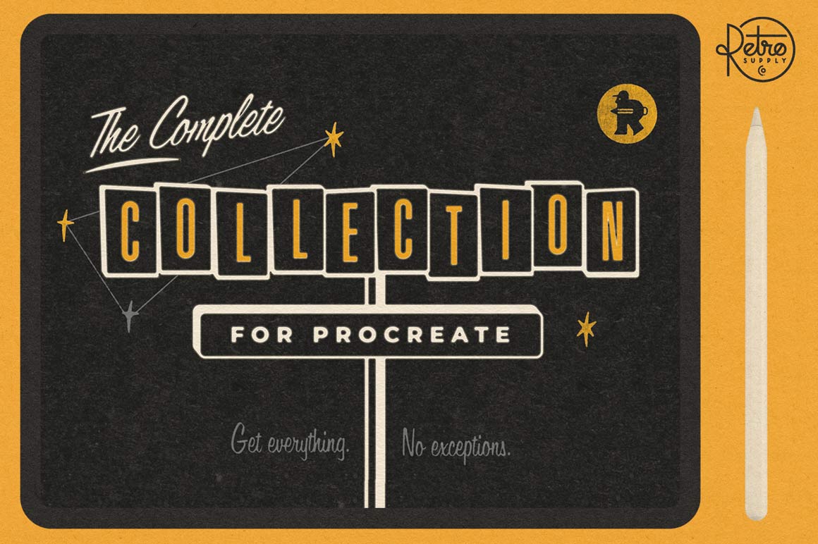 Comic Artist Toolkit for Procreate - RetroSupply Co.