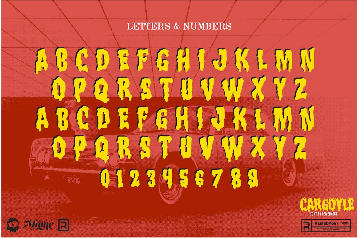 The Atomic Creep Font Bundle