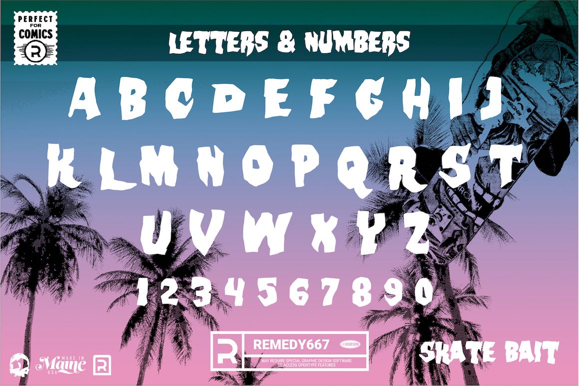 The Atomic Creep Font Bundle