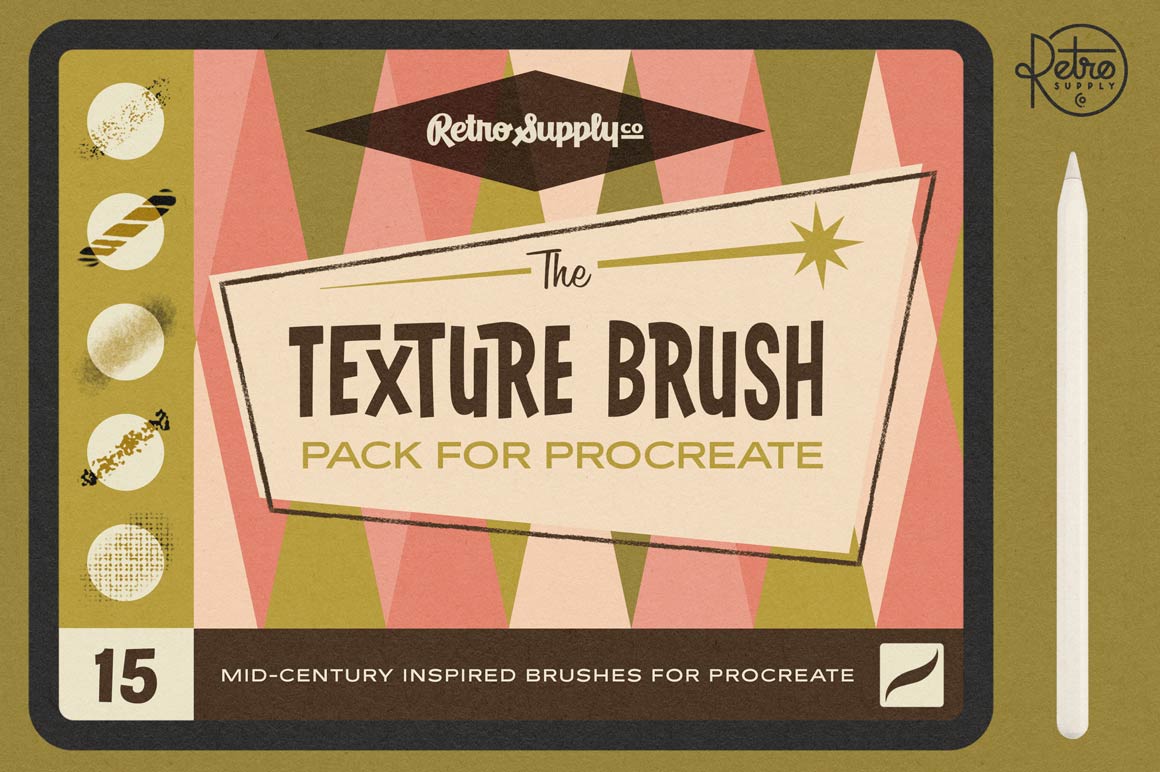 Free Fun Pack Brush Set - Free Brushes for Procreate