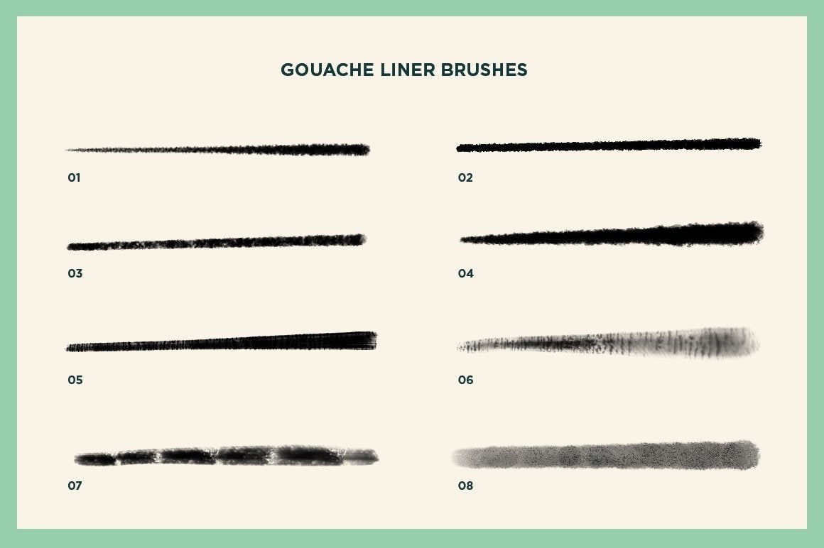 Gouache Brushes For Procreate – Tip Top Brushes