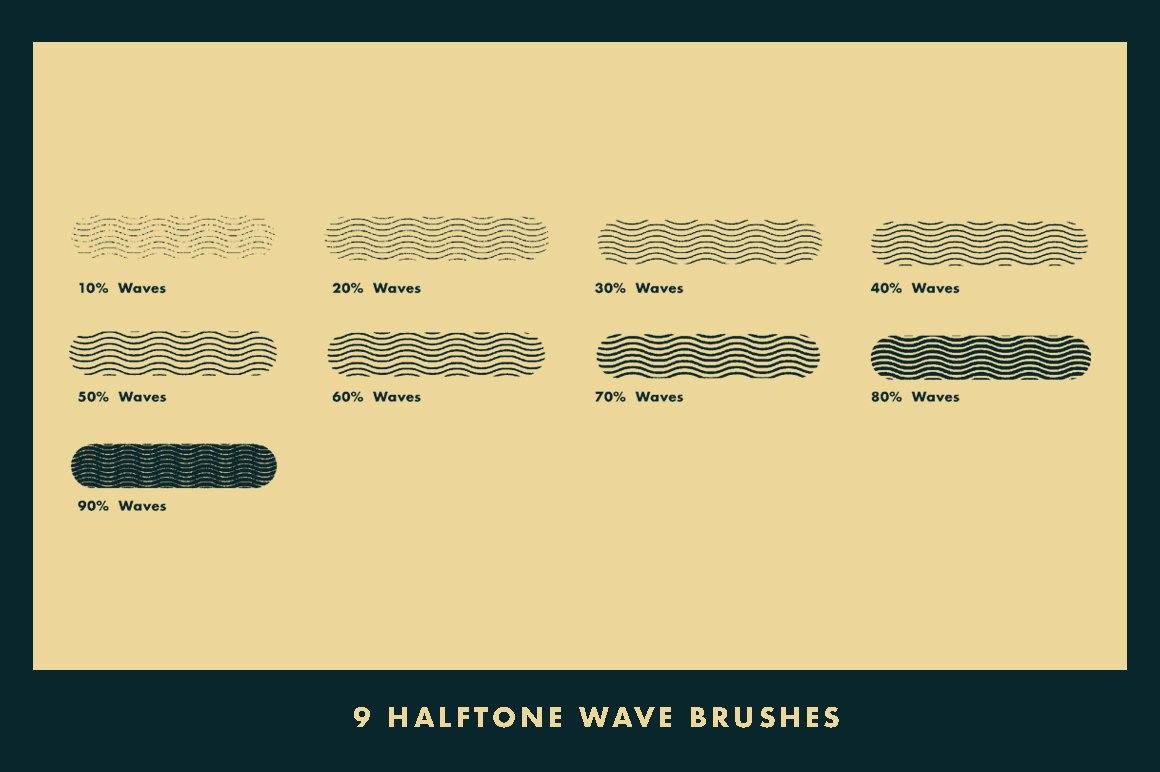 Horrific Halftones for Affinity Affinity Designer Brushes RetroSupply Co. 