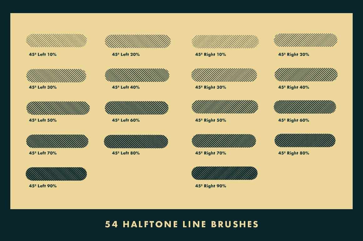 Horrific Halftones for Affinity Affinity Designer Brushes RetroSupply Co. 